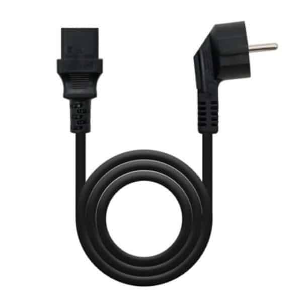 Power Cord NANOCABLE 10.22.01 CEE7 C13 Black/3 m - Image 2