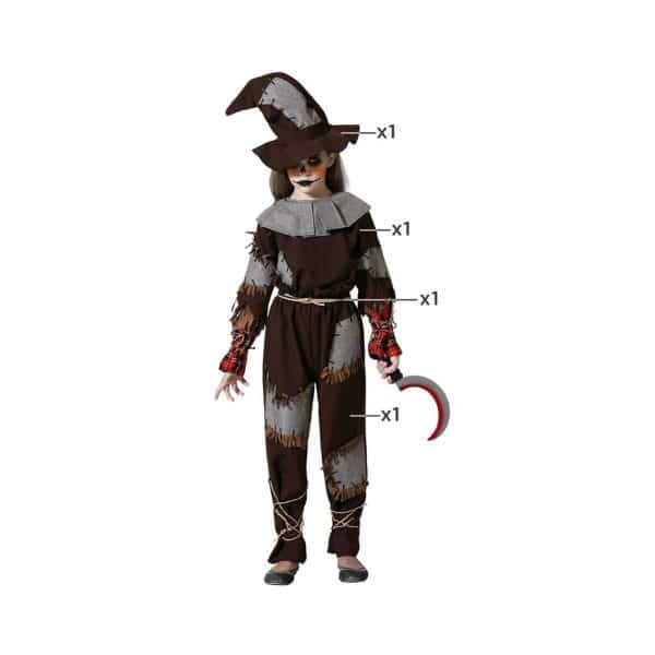 Costume for Children Scarecrow Bloody/3-4 Years - Image 2