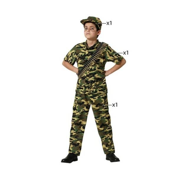 Costume for Children Camouflage/3-4 Years - Image 2